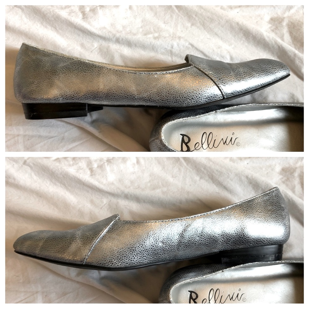 BELLINI Flora Silver Pointed Toe Slip-on Loafer - Picture 4 of 13